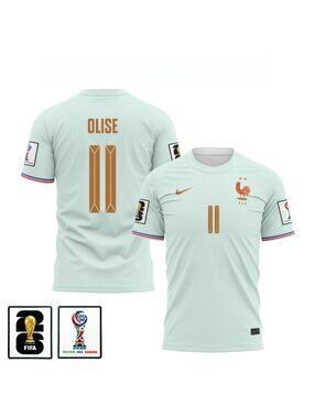 Michael Olise 2026 World Cup Soccer Jersey